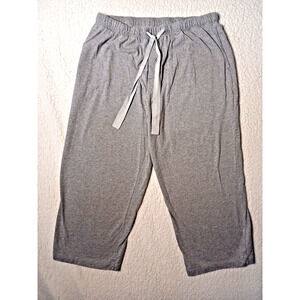 DAVID ARCHY Loungewear Sleep Pants Women's Sz XL 30 Cotton Cozy Capris Pajama